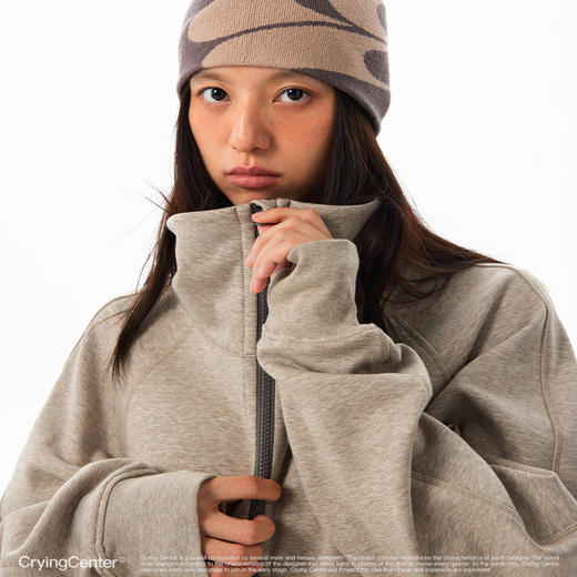 CryingCenter  3c logo毛线针织帽 哭喊中心 商品图1