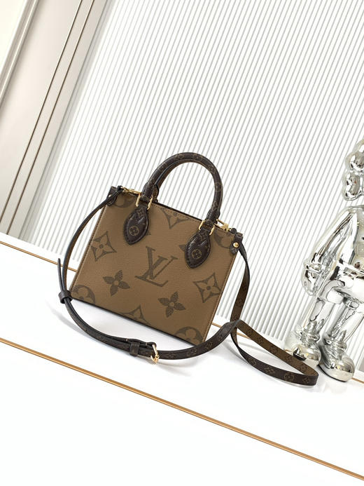 秋冬特惠💰1100 渠道级LV【全钢五金 MB163c01变码芯片】te级LV 全套包装 M46839迷你托特包 商品图2