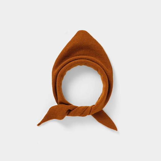 JO GORDON Plain Triangle Neckerchief 羊羔毛彩色三角围巾 商品图3