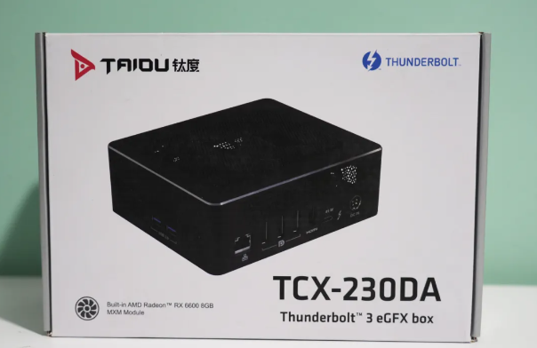 【预售一周/七天无理由/全新或准新】钛度6600显卡拓展坞