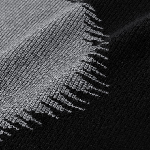 丁摩 秋冬女装中长款半高领撞色毛衣026-6106 商品图3