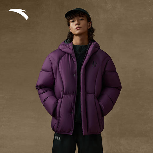 安踏凯里·欧文系列丨潮流面包羽绒服男女款防泼水外套172541910N 商品图0