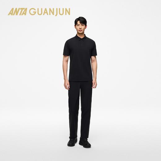 安踏冠军全天候行政通勤吸湿速干男梭织休闲长裤随型裤152530501 商品图2