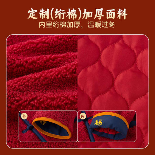 【清仓】嘟嘟家童装男童唐装儿童外套新中式女童年服洋气宝宝上衣国风冬款 商品图3