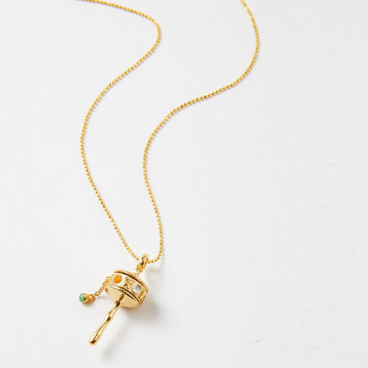 转经筒翡翠项链 商品图2