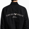 EMPORIO ARMANI 阿玛尼 男士字母徽标刺绣尼龙棉服 黑色 EM003124 AF18264 UC001 商品缩略图3