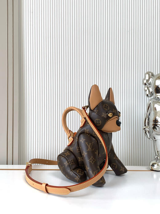 秋冬特惠💰1300【全钢五金 MB163c01变码芯片】te级LV 全套包装 M12617狗狗包 本款 Pooch Bag 手袋 商品图6