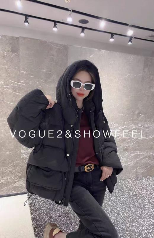 云感羽绒【羽绒服】绒子含量90% 连帽蓬松宽松羽绒服-喜出 商品图3