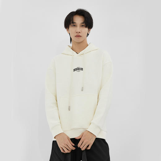 HX 冬季带帽加绒卫衣简约S106440176101/02 商品图0