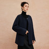 QH959斯尔丽25新款高质韩系肩部显精神显瘦利落手工双面一手长大衣 商品缩略图2
