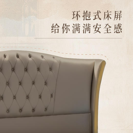 AF8810真皮床架 商品图1