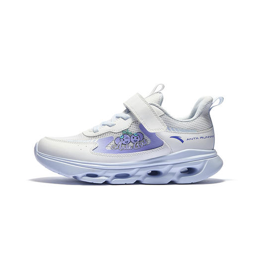 超级安踏儿童魔术贴运动鞋秋冬轻便休闲鞋女大童跑步鞋322535514U 商品图0