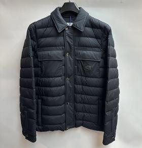 男款翻领薄羽绒外套he007