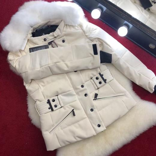 张天爱同款门口超大狐狸毛滑雪服 商品图4