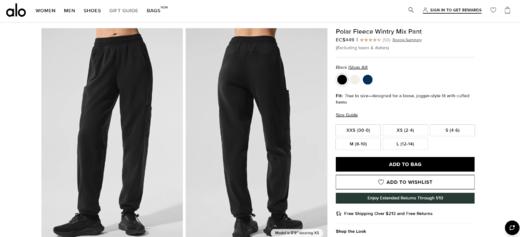 降落伞工装裤，瑜伽训练长裤。侧边小标松紧腰加绒卫裤C112458 商品图5