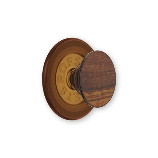 【海岸一日】橄榄木 MAGSAFE磁吸 Round圆啪嗒系列 棕色 纹理 商品图0