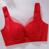 ZYQ-613  无侧骨文胸女士小胸聚拢薄款透气舒适莫代尔调整型本命年大红内衣（单件） 商品缩略图2