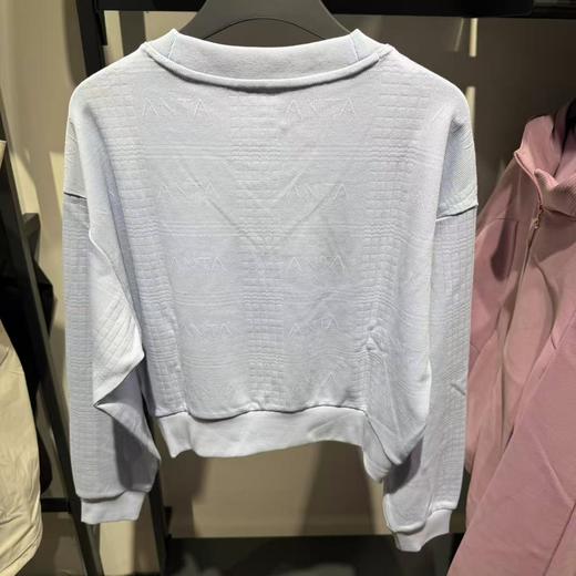 安踏162537714女2025秋季新款时尚休闲百搭宽松套头针织运动卫衣 商品图3