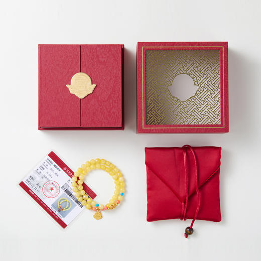 蜜蜡双圈手串 商品图4