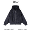 FC0014SDSA秋冬新款痞帅男装韩版拼接拉链假两件连帽卫衣外套时尚简约 商品缩略图1