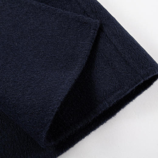 QH947斯尔丽25新款一手长小个子直身时尚百搭通勤双面呢羊毛短大衣 商品图8