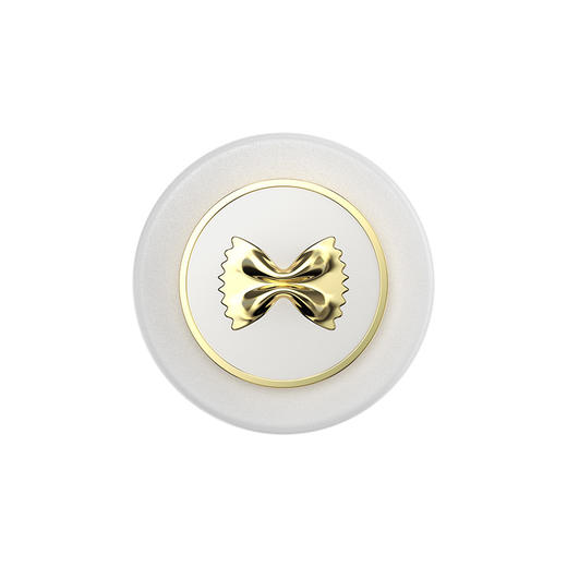 【海岸一日】一片蝴蝶意面 MAGSAFE磁吸 Round圆啪嗒系列 奢华金 食物 商品图2