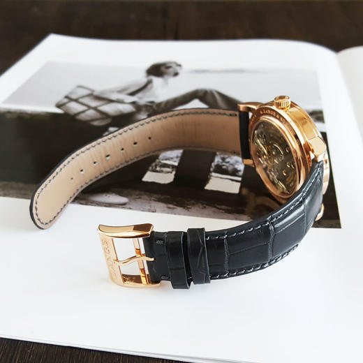 【95新】A. Lange & Söhne 朗格116.032手动机械机芯大日历、世界时、动力储备显示、昼夜显示42MM（男款）LANGE 1系列18K玫瑰金141125MC01 商品图5