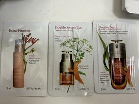 clarins2024072302 娇韵诗CLARINS 黄金双萃面部精华油眼部精华弹簧霜日霜试用旅行装护肤品小样套装
