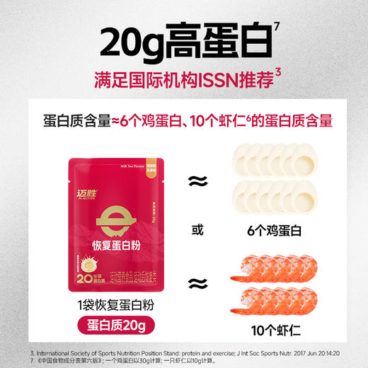 【迈胜星球 |恢复蛋白粉】35g*10袋/盒 商品图2