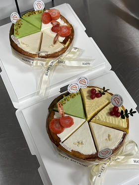 巴斯克拼拼乐（根据当日口味随机搭配6块，比原价优惠超多！！）