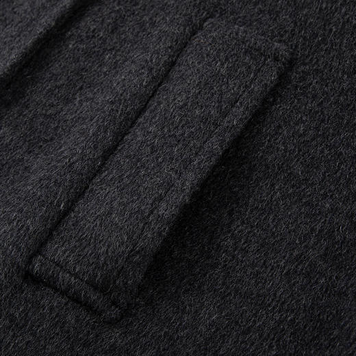 QH958斯尔丽25新款廓形显瘦设计韩版小个子时尚减龄手工双面短大衣 商品图6