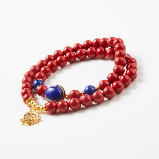 朱砂双圈手串 商品图3