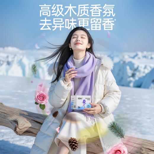 YS羽绒服清洁湿巾  去渍免洗不留痕 APG植物萃取清洁剂  环保安全不伤手 商品图2