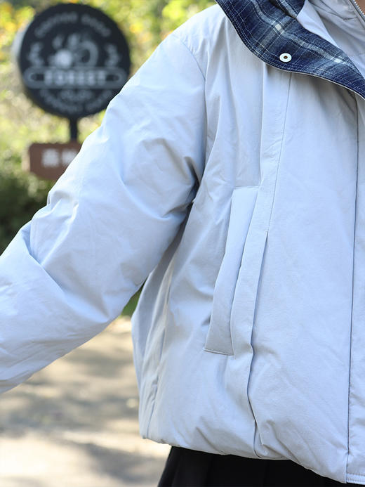 羽绒节 【2件立减30，3件立减50，4件立减80】【板娘同款 短款羽绒服】格子复古时尚 很有年轻活力气息~湖州仓 商品图14