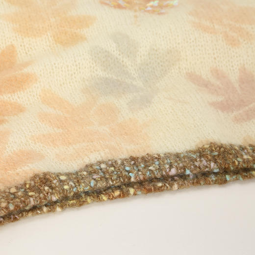 QH605斯尔丽25新款松弛慵懒甜美软糯圆领宽松显瘦上衣 商品图7