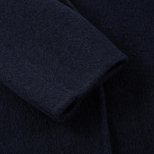 QH947斯尔丽25新款一手长小个子直身时尚百搭通勤双面呢羊毛短大衣 商品图7