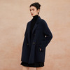 QH947斯尔丽25新款一手长小个子直身时尚百搭通勤双面呢羊毛短大衣 商品缩略图2