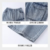 男童全腰牛仔单裤春季新款安奈儿童装EB616543 商品缩略图4
