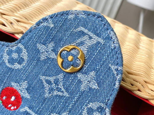 秋冬特惠💰1750 渠道级LV 新品 te级LV 动态芯片 LV X TM CAPUCINES 手袋 M14295/M48865红色樱桃竹篮 本款Capucines手袋 商品图5