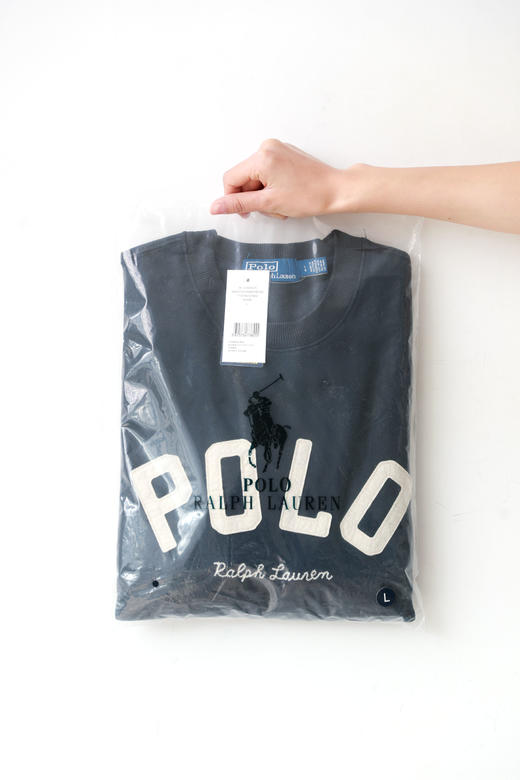 胸口字母刺绣+内里加绒，出口首尔。圆领宽松情侣长袖卫衣C112468 商品图12