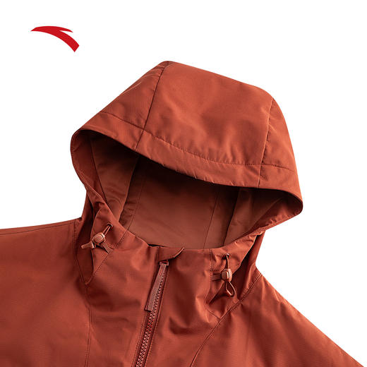 安踏运动咖丝光绒茄克男子冬季保暖防风防泼水加绒外套152547617S 商品图3