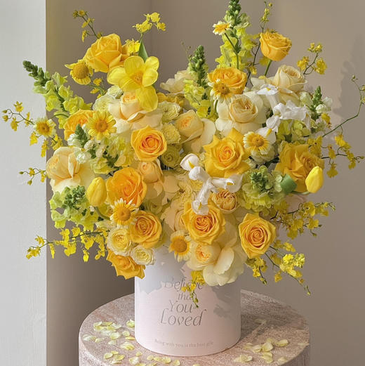 《玻璃晴朗》柠檬黄色抱抱桶 商品图1