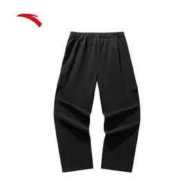 安踏美式休闲长裤男宽松阔腿直筒裤收口工装裤伞兵裤子152548504