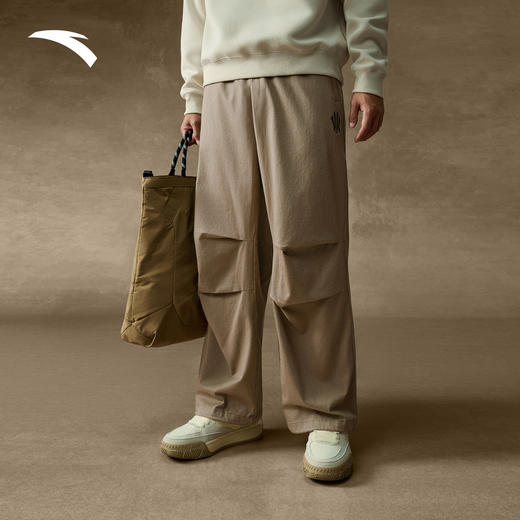 安踏凯里·欧文系列丨潮流美式休闲长裤男子直筒阔腿裤172541505 商品图3