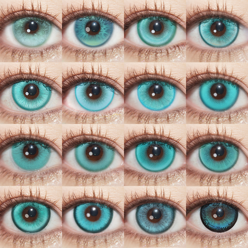 【合集】MyukiCon 青色COS色系美瞳 电音薄荷/魔仙蓝绿/青梅小确杏/水月青/青龙秘境/粒子精灵/暗月灵/元气青/青瓜菠萝茶/青纱远黛/云母泡沫/幻色青绿/星辰泪青/果冻海 爆款显色清透轻混血