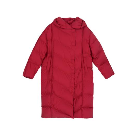 SRR8BE004诗梦星砂红连帽羽绒服 商品图4