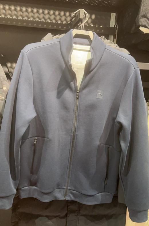 安踏针织运动外套男春秋新款透气立领开衫夹克训练上衣152537701R 商品图1