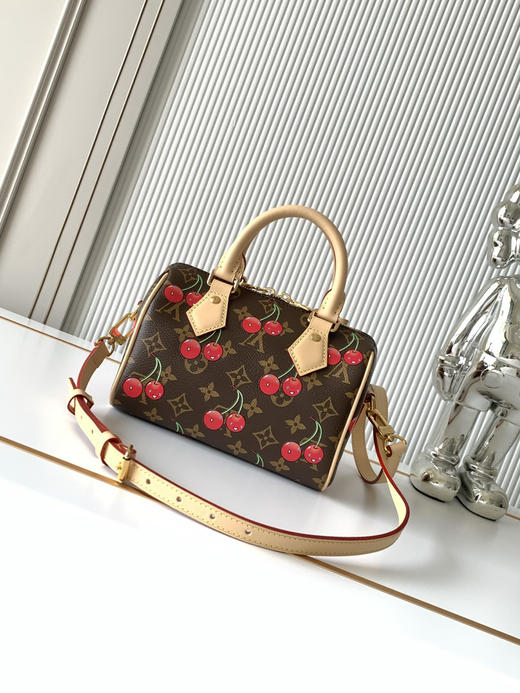 秋冬特惠💰1290 渠道级LV【全钢五金 MB163c01变码芯片】te级LV 全套包装 M13094 老花 本款 Speedy Bandoulière 手袋 商品图2