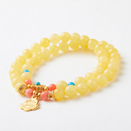 蜜蜡双圈手串 商品图2