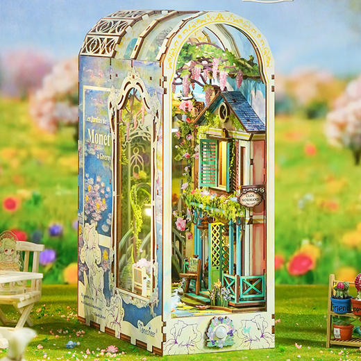 莫奈花园触控感应书立拼装书立纪念日百货164544805 商品图0